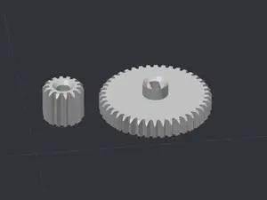 0.4M Pinion 14T and Spur 42T