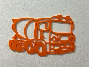 Nákladní auto domíchávač