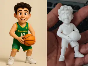 Basketball player - figurine