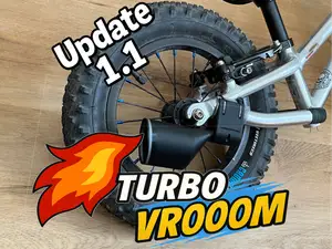 Turbo Exhaust Pipe for Kid’s Bike v 1.1
