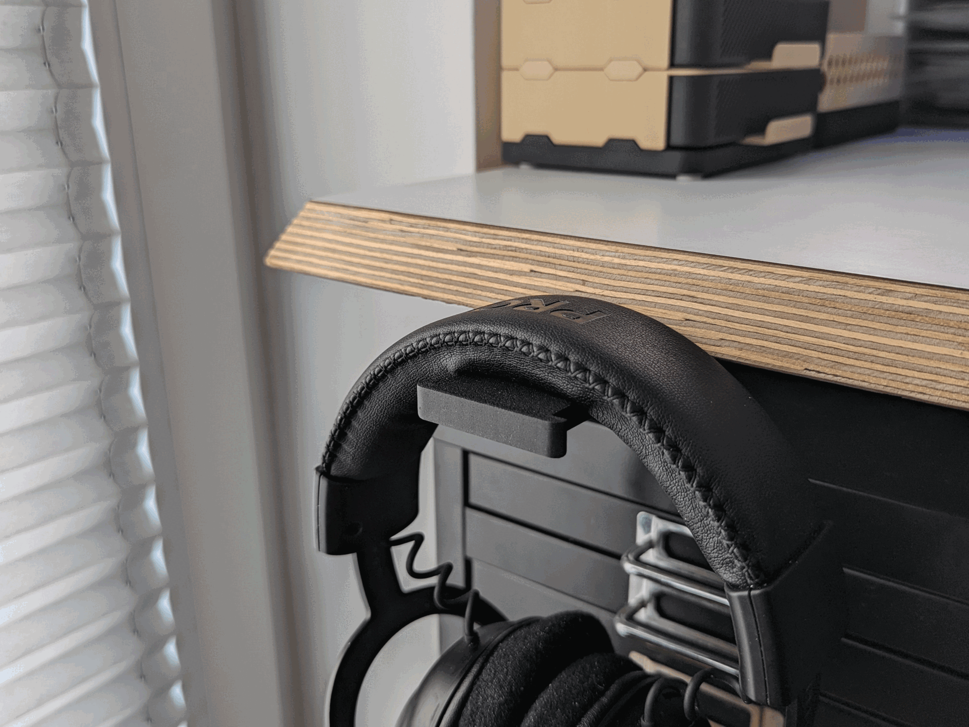 Hidden Headset Holder