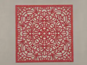 Lace Bows Stencil Template Pattern Craft