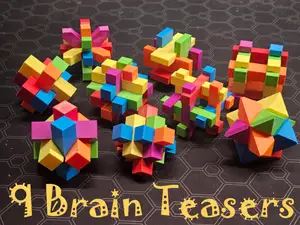 9 Brain Teasers with Varying Difficulty Levels