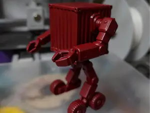 Auto Shipping container Robot (Partially Movable)