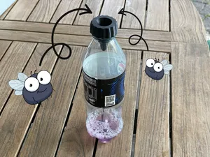 Fruit Fly Trap Bottle Cap for PET 28 1881 Bottles