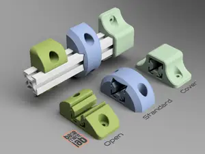 Wall Mount Clamp for 2020 Alu Profile