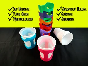 Stackable Cup Holders and Placeholders