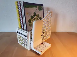 HSW file holder / tray / stehsammler honeycomb