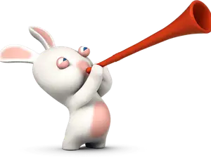 Rabbids with bugle
