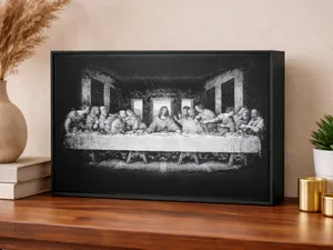 “Last Supper” Framed Artwork – Display Frame