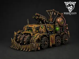 GrimDark Vermin Cults – Warp-Grinder Convoy