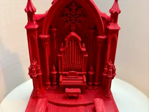 Crimson Gothic Carols – Cathedral Organ Maquette