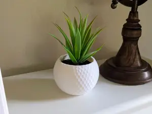 2.25" Golf Ball Planter - Spiral Vase Print