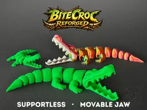 BiteCroc Reforged - Articulated Crocodile