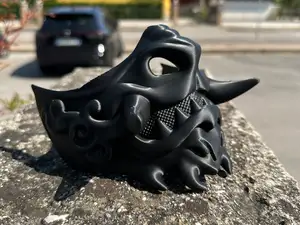 Oni Mask Black Edition