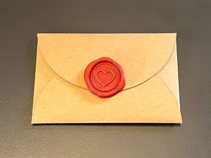 Ceralacca - Heart sealing wax for sealing letters