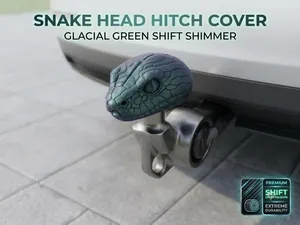 Snake Head Tow Hitch Cover