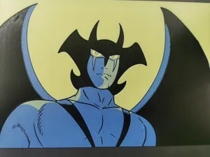 Devilman Black Blue Yellow - (HueForge)
