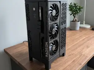 Vertical M-ITX Case - Geometric Airflow SFF Tower