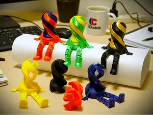 Spiral Vortex Fidget Buddy with Articulated legs