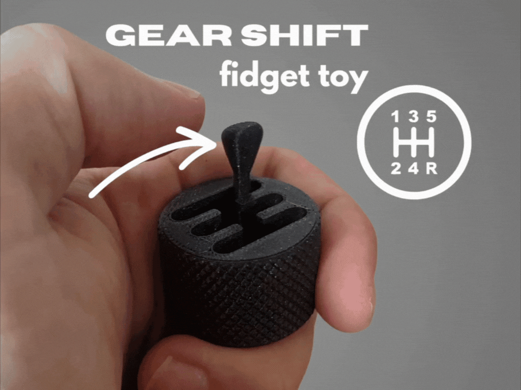 Gear Shift fidget toy