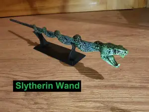Slytherin House Mascot Magic Wand