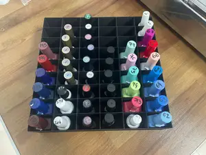 Organizador de pintauñas con 54 huecos
