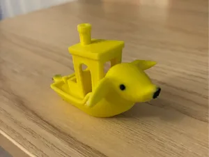 Dog Banana Boat Benchy
