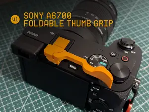 Sony A6700 Foldable Thumb Grip