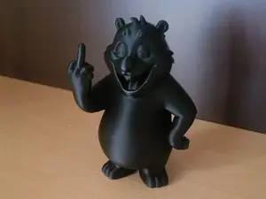 Mittelfinger Bär