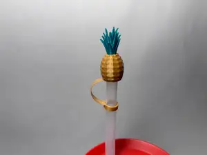 Pineapple Stanley Mug Straw Cap