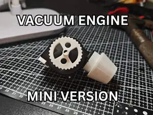 Vacuum engine v.MINI 32k RPM