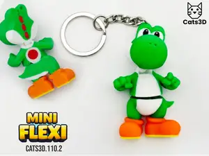 Yoshi - Mini Flexi Flat Back Edition