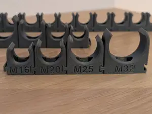 M16 M20 M25 M32 Cable Pipe Clamp with interlock