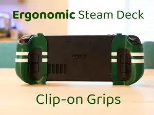 Ergonomic Steam Deck Grips