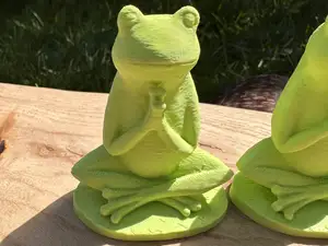 Frog Friend Meditating