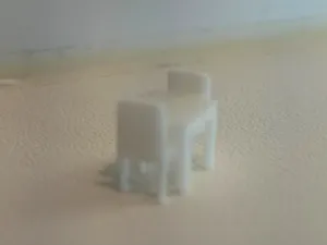 2-Person Table – Scale 1:100