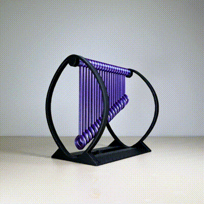 Pendulum Wave Toy with 2 pendula sets