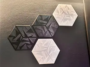 geometric wall panel