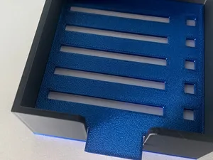 Notizzettel Box mit Schablone