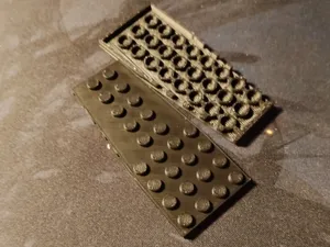 4x9 flat wedge with Stud Notches 14181