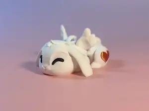 Cupid Bunny - The Articulated Valentine’s Keychain