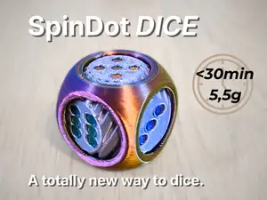 SpinDot DICE – Modular D6 System