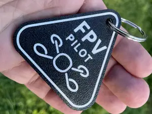 FPV Pilot keychain