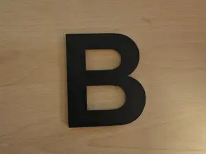 Buchstabe B 