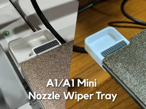 A1 Nozzle Wiper Tray