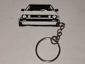 Dwustronny brelok Volkswagen Golf