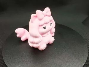长发猫(团团)手办