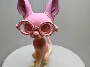 Professor Whiskers – The Scholarly Sphynx