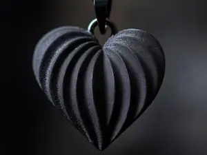 Eclipse Heart Pendant – A Bold Expression of Love